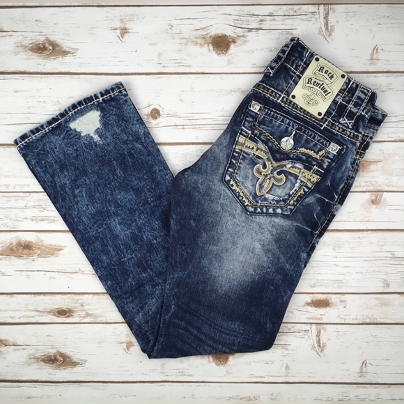 Rock Revival Other - Rock Revival Low Rise Slim Bootcut 34” Inseam FIRM